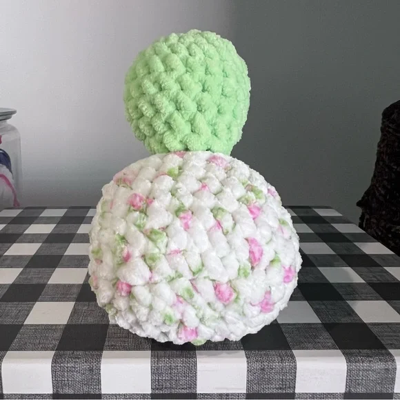 Crochet Cheeky Turtle with Removable Shell made by Petunias Plushie Patch - Picture 4 of 8